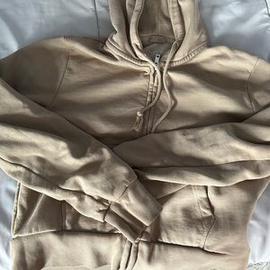 brandy melville zip up sweatshirt